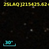 2SLAQ J215425.62+004315.5