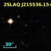 2SLAQ J215536.15+003948.8