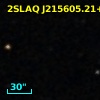 2SLAQ J215605.21+002632.6