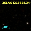 2SLAQ J215628.34-005237.3