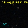 2SLAQ J215631.23+003757.9