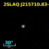 2SLAQ J215710.83-002148.6