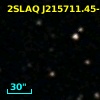 2SLAQ J215711.45-000219.1