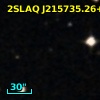 2SLAQ J215735.26+003801.2