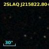 2SLAQ J215822.80+003551.3