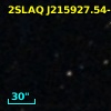 2SLAQ J215927.54-001815.6