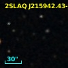 2SLAQ J215942.43-001335.7