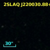 2SLAQ J220030.88+000819.9