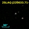 2SLAQ J220033.71-010427.9