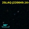 2SLAQ J220049.16+001942.9