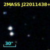 2MASS J22011438+0105421