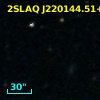 2SLAQ J220144.51+002312.8