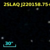 2SLAQ J220158.75+001509.4