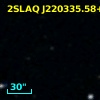 2SLAQ J220335.58+003004.5