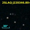 2SLAQ J220346.80+000518.6