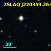 2SLAQ J220359.26+001802.3