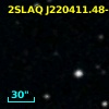 2SLAQ J220411.48-000519.9