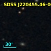 SDSS J220455.46-003507.3