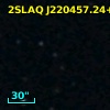 2SLAQ J220457.24+000411.5