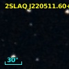 2SLAQ J220511.60+002517.7