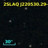 2SLAQ J220530.29-003916.5