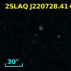 2SLAQ J220728.41+001619.1