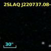 2SLAQ J220737.08-001544.9