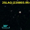 2SLAQ J220803.96+000815.6
