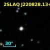 2SLAQ J220828.13+000626.3