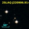 2SLAQ J220906.91+004543.9