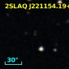 2SLAQ J221154.19+001238.8