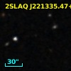 2SLAQ J221335.47+002820.1