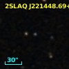 2SLAQ J221448.69+002508.8