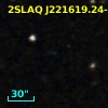 2SLAQ J221619.24-002430.4