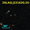 2SLAQ J221620.25-001632.3