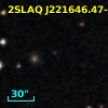 2SLAQ J221646.47-003917.8