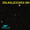 2SLAQ J221652.58+004828.3