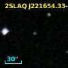 2SLAQ J221654.33-004851.7