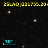 2SLAQ J221755.20+001512.3