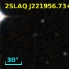 2SLAQ J221956.73+004332.4
