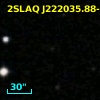 2SLAQ J222035.88-001315.9