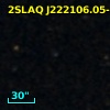 2SLAQ J222106.05-005541.6