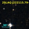 2SLAQ J222115.79-001005.4