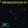 2SLAQ J222116.17-010025.9
