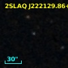 2SLAQ J222129.86+000429.8
