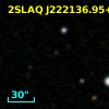 2SLAQ J222136.95+001144.0