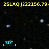 2SLAQ J222156.79+003444.1