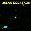 2SLAQ J222437.38+000644.7