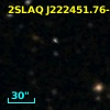 2SLAQ J222451.76-005643.3