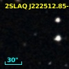 2SLAQ J222512.85-002255.2